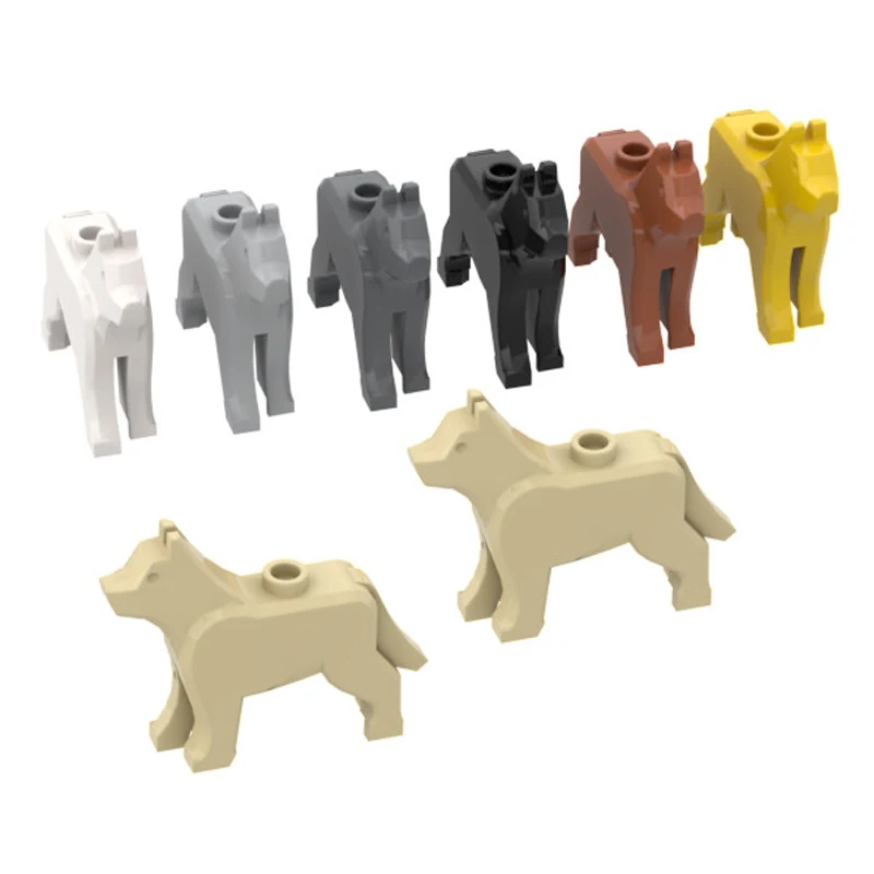 

Building Block Dogs diy Animals Toy for Figures 48812 Assemble Brick Parts Children Gift Toys Dog 10pcs free shipping