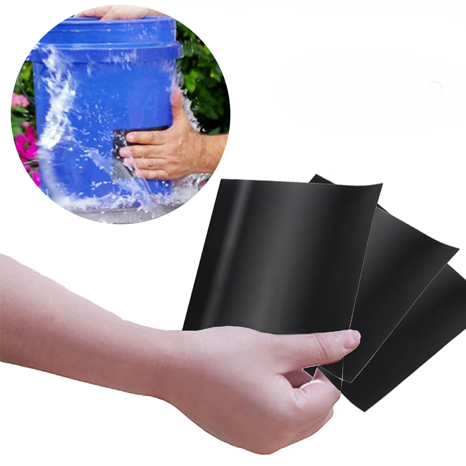 

Rescued Tape Black Pipe Repair Tape Waterproof Bonding Tape Self Fusing Tape