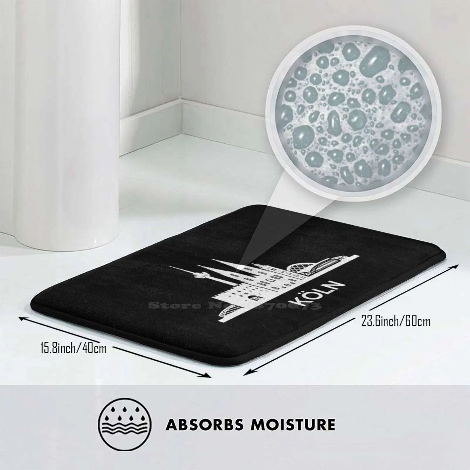 Белые 3D товары для дома коврик подушка колокольн Германия эмблема здания