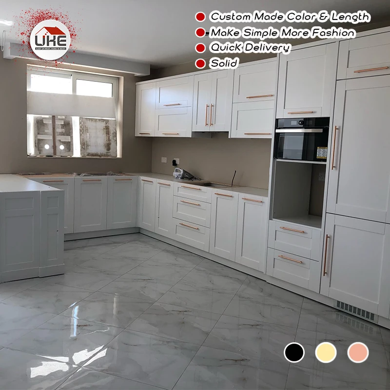 Ручки для современной мебели UKE ящики шкафа ручки кухонные дверей из матовой