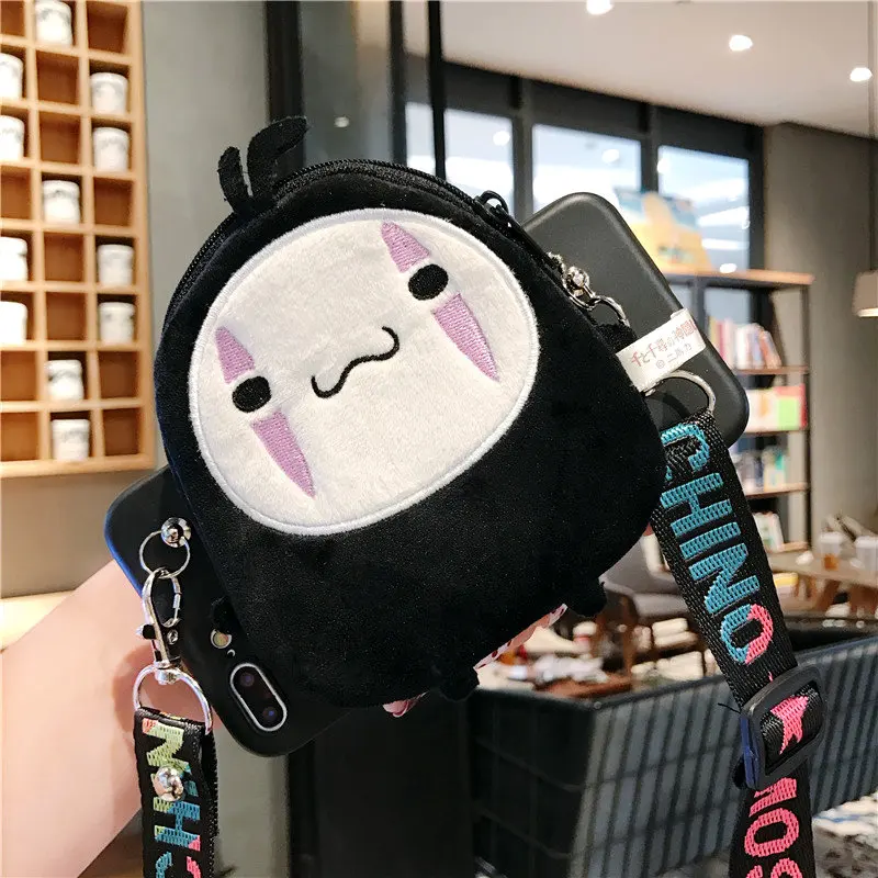 as the picture Чехол для iPhone 11 pro max с мультяшным рисунком, милая melody Cinnamoroll Обложка кошелька для iPhone XS max XR X 8 plus 6S 7+ ремешок в подарок - Цвет: as the picture