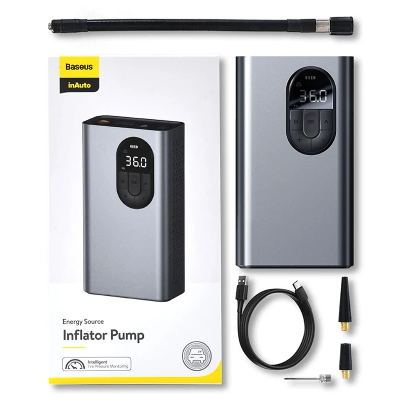 Comprar Inflador De Neumáticos De Coche Portátil, Bomba De Aire Universal De 12V/2400mAh, 41XA