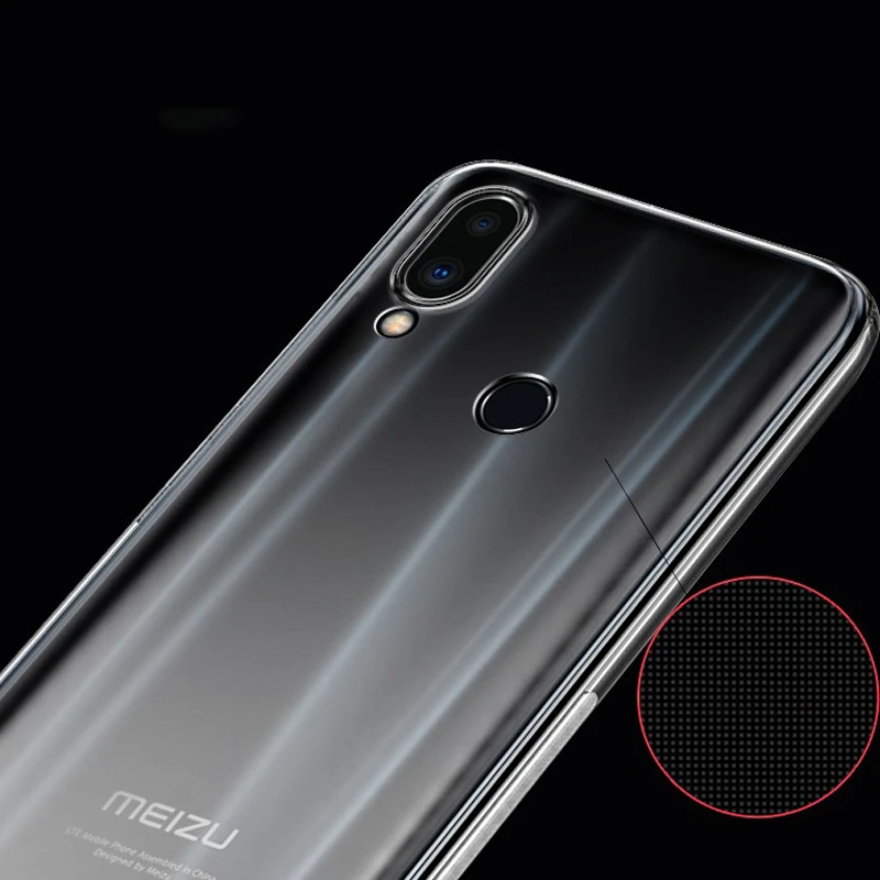 

Case For Meizu Note 9 TPU Silicon Durable Clear Fitted Bumper Soft Case for MEIZU NOTE 9 Transparent Back Cover