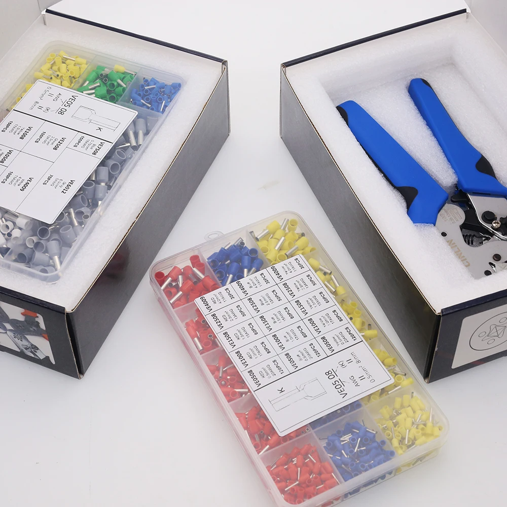 Обжимные плоскогубцы и клеммы минимальный Диапазон обжима 0 08 мм изысканная