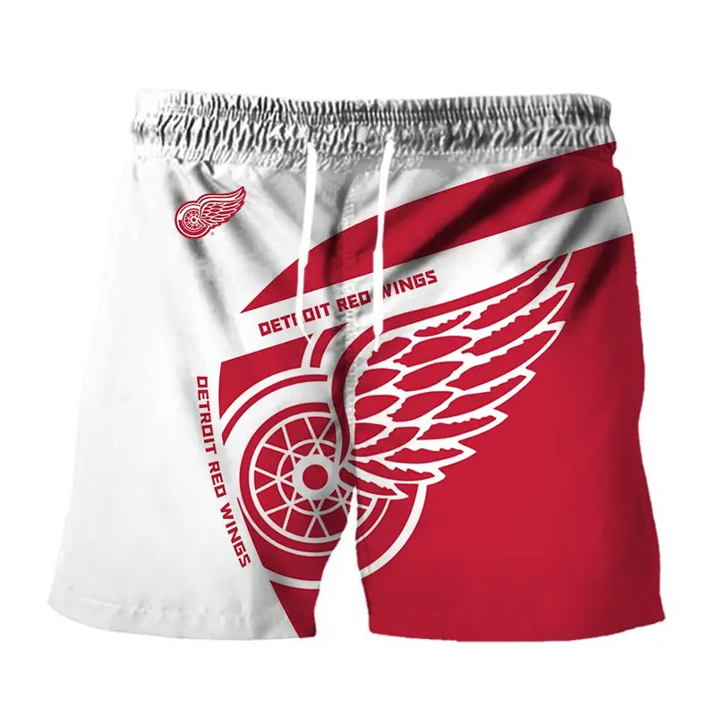

hockey jersey shorts casual sport 3d print streetwear men women oversized fashion harajuku clothing summer running sweatpants