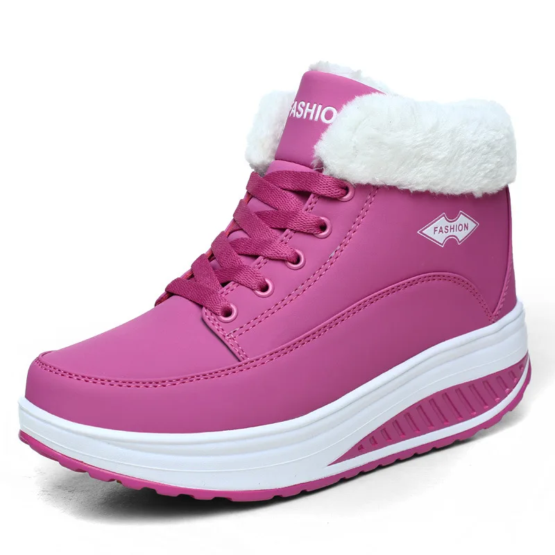 

Women Chunky Heel Ankle Boots Woman Shoes Winter Designer Boots Female Platform Boots Lady Fashion