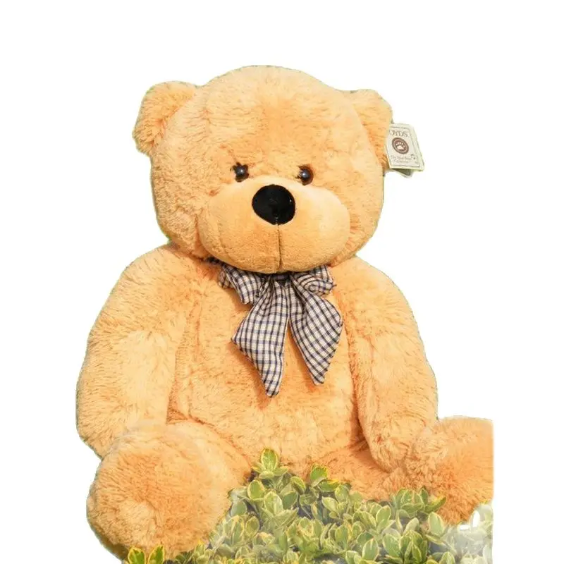 

Christmas gifts! 80cm Big size Teddy Bear Skin coat toys un-stuffed dolls for baby birthday gifts No filling