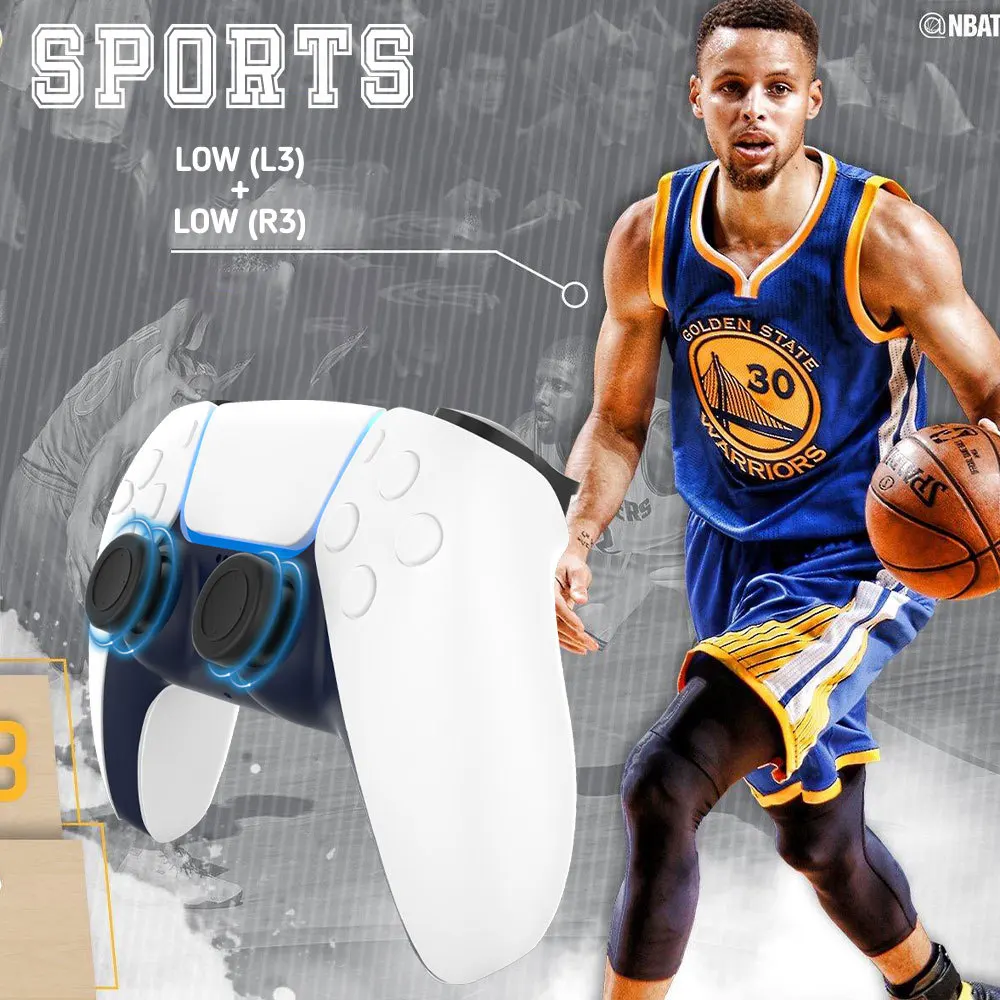 6 шт. Силиконовые Захваты с накатанной головкой Заглушки для PS5 контроллер Extended