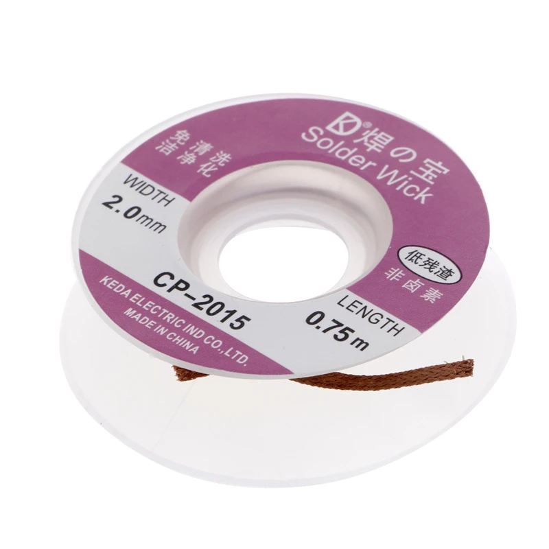 Новый кабель для снятия фитиля оплетки 2 мм|Отсос припоя| |