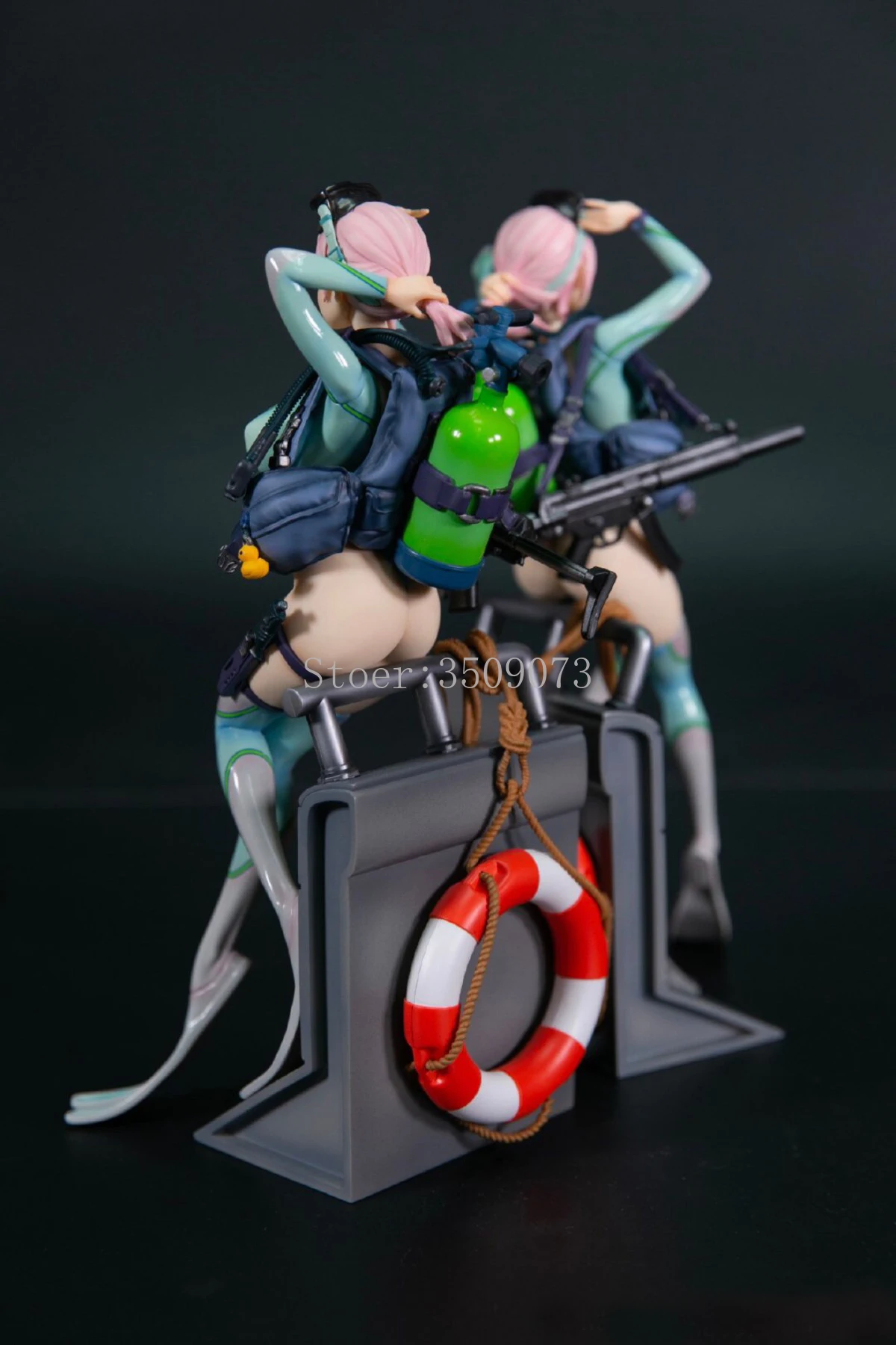 

23cm After-school Arena Third Shot All-rounder Anime Figure Frog Lady Aegir Swimsuit PVC Action Figure Toys Aegir Model Doll