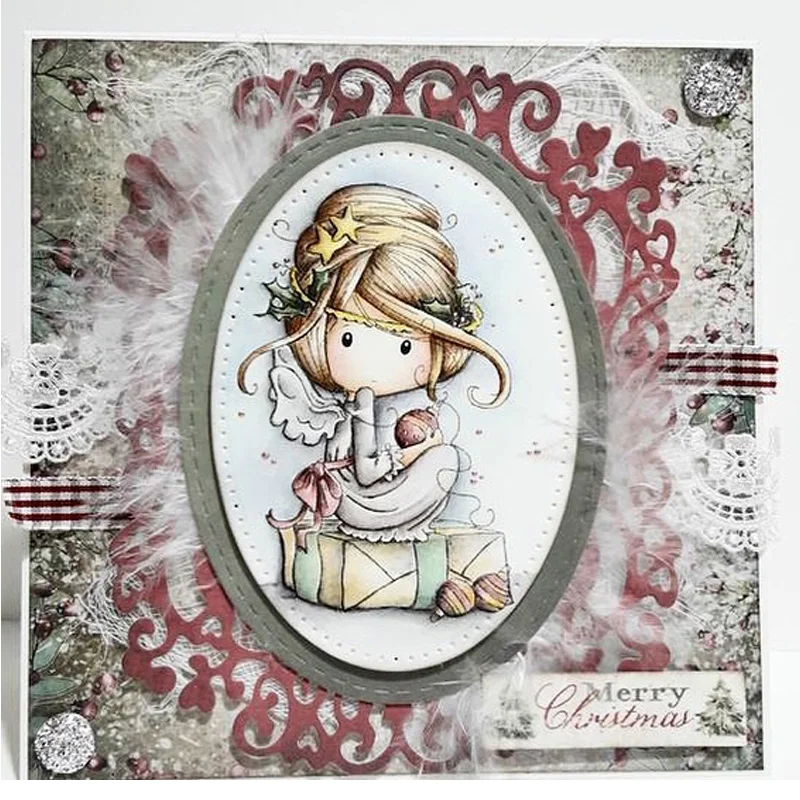 Цветочный квадратный узор металлические Вырубные штампы цветы Скрапбукинг 2020