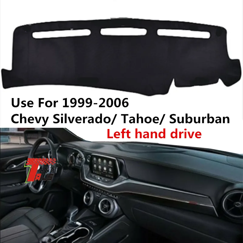 

TAIJS Factory Casual Polyester Fibre Car Dashboard Cover For Chevrolet 1999-2006 Chevy Silevrado/Tahoe/Suburban Left hand drive