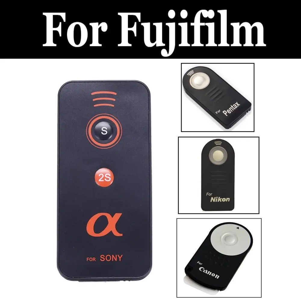 

Ir Remote Control Digital Infrared Wireless Shutter For fujifilm Xq1 Xq2 X-S1 X-T1 X-T1 Ir X-T10 X-T100 X-T2 X-T20 X-T3 X-T30