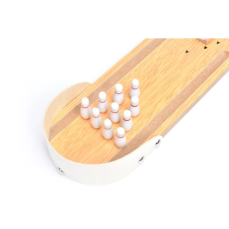 SZ Паровая деревянная мини настольная боулинг для родителей и детей