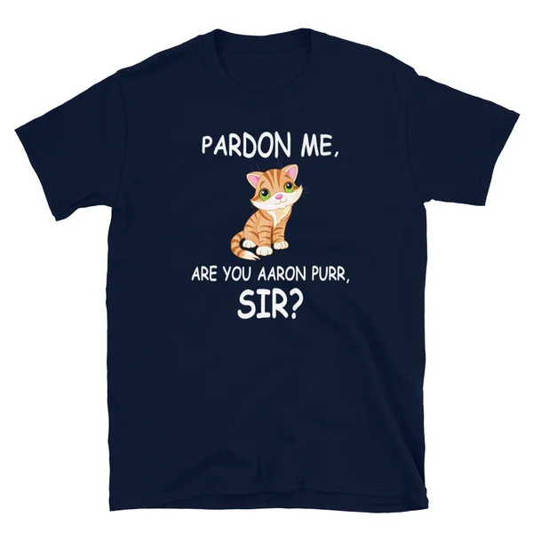 

Hamilton Purr Funny Patriotic T-Shirt for 4th Of July