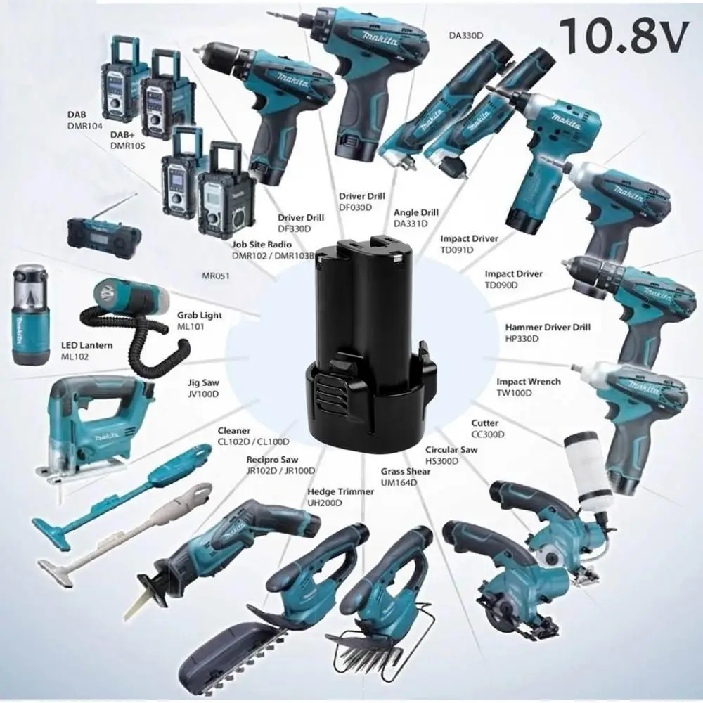 3.5Ah 10 8 V-12V макс BL1013 Батарея Замена для Makita литий-ионный аккумулятор BL1014 194550-6 194551-4