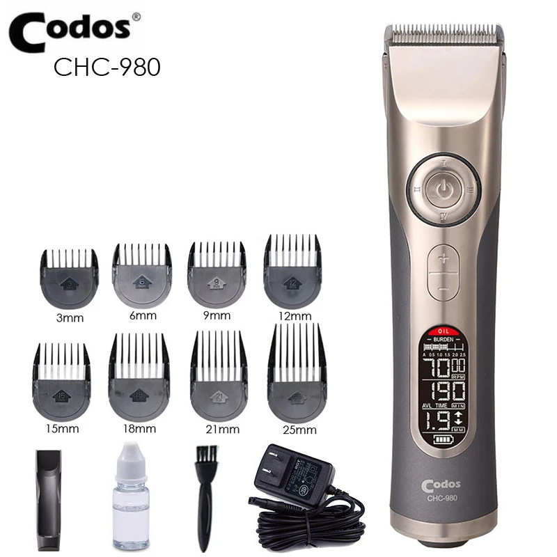 Новая Профессиональная перезаряжаемая машинка для стрижки волос парикмахерской