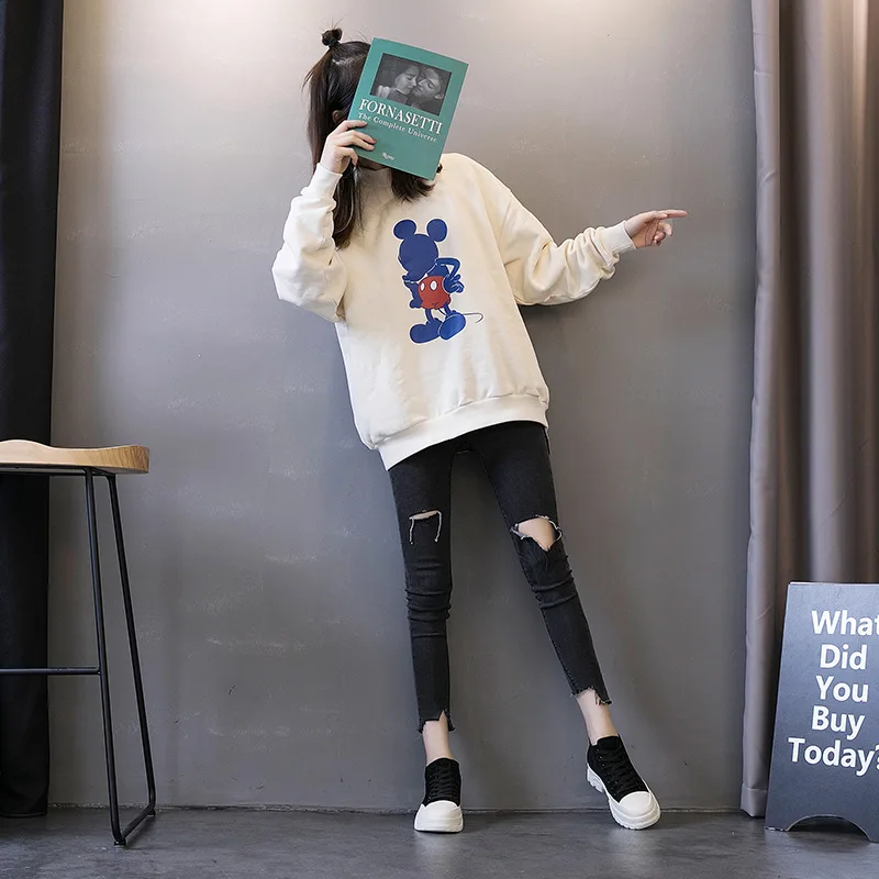 Высокие женские кожаные кроссовки для бега новинка весны 2019 модные повседневные