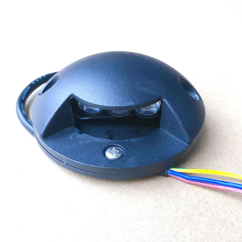 Светодиодный напольный настил 3*2 Вт 12 В 6 светодиодный подземный светильник IP68