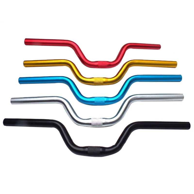 Dead Speed Aluminum Alloy Handlebar Aluminum Alloy Anode Swallow
Handlebar 25.4*520MM 80MM High Angle Bicycle Handlebar