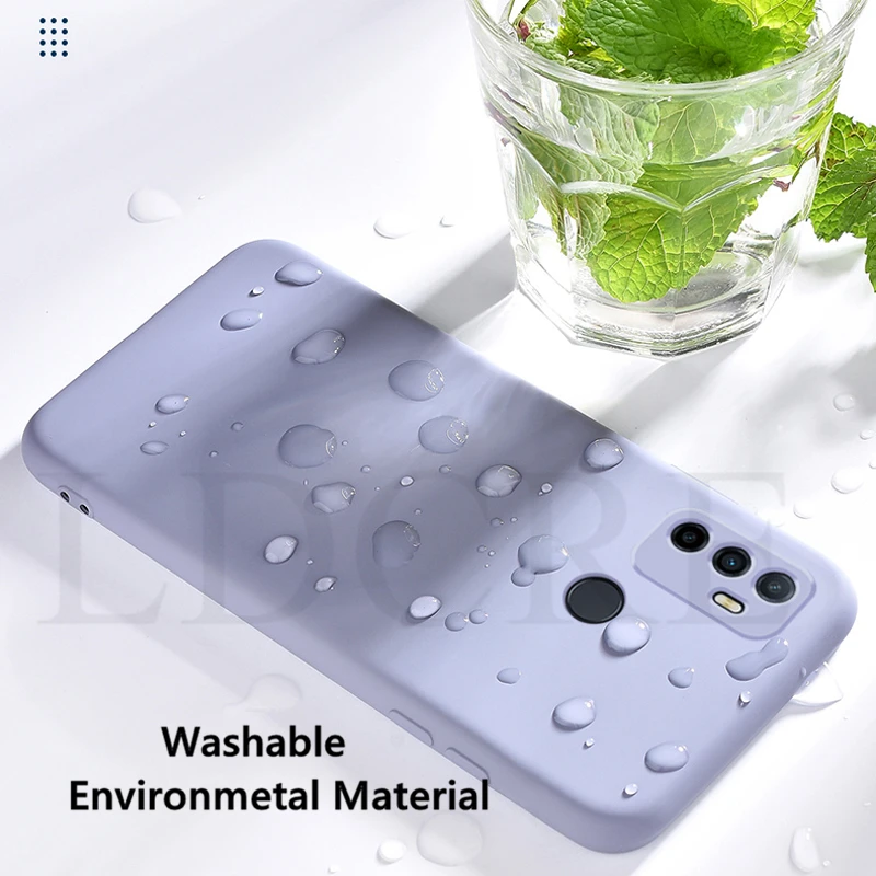 for oppo a53 case liquid rubber silicone shockproof case for oppo a74 4g 5g a94 4g 5g cover for reno4 reno5 reno5 lite reno6 free global shipping