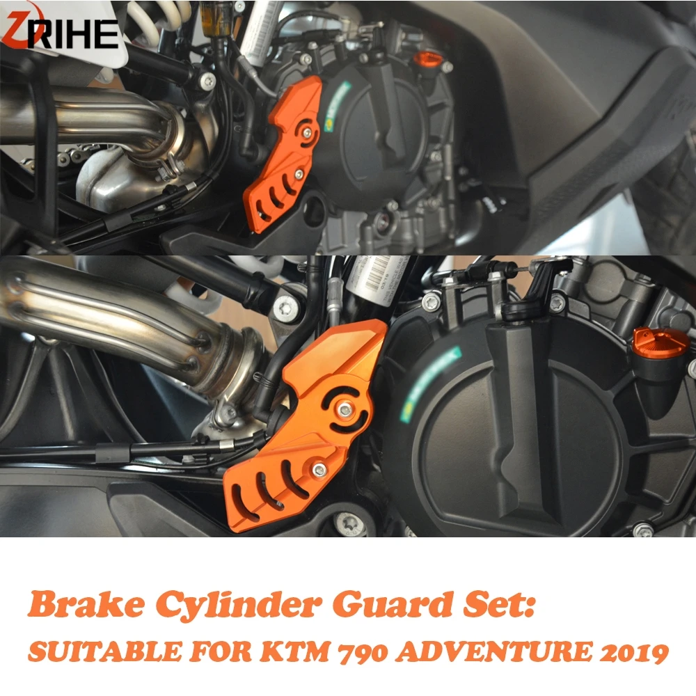 Для KTM 790 ADVENTURE 2019 мотоциклетная решетка радиатора Защитная крышка + тормозной
