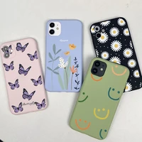 cute butterfly case for for huawei honor 9x premium tpu back cover honor 7 7i 7a pro 7c 7s 9 x 9i lite 9c 9s phone daisy floral