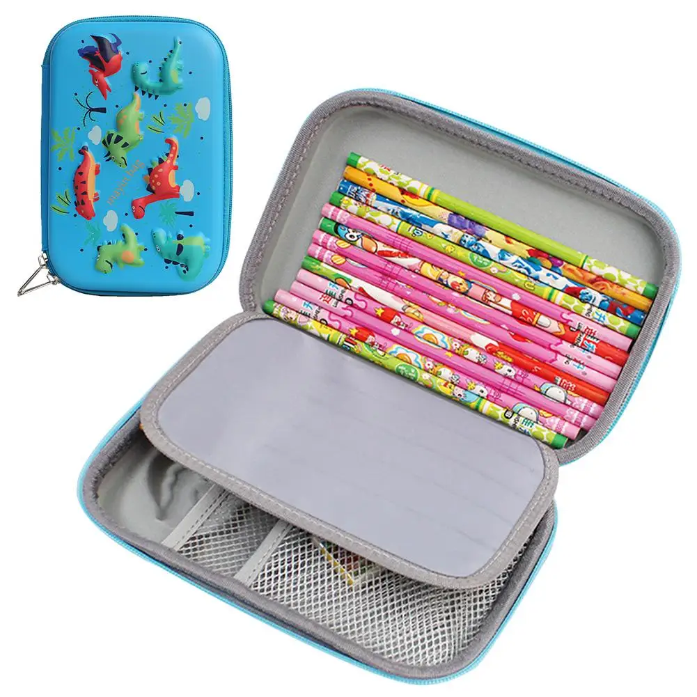 

School Pencil Case Large Capacity Student Pen Pencil Storage Zipper Case Holder Office School Supplies