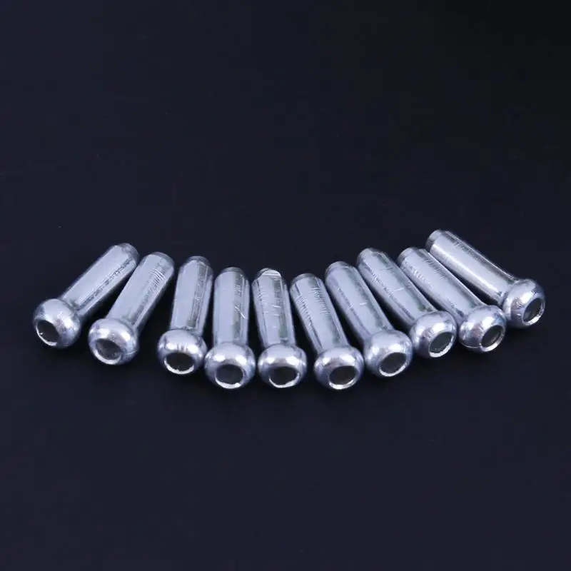 100 шт. Алюминий велосипедный тормоз переключения внутренняя кабельные