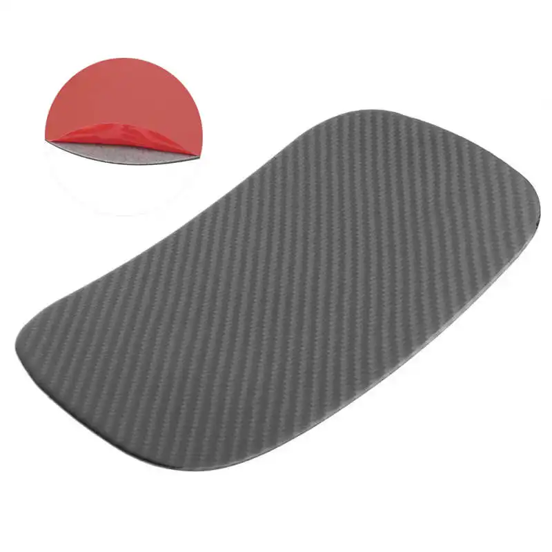 Наклейка на крышку бака газового масла наклейка из настоящего углеродного