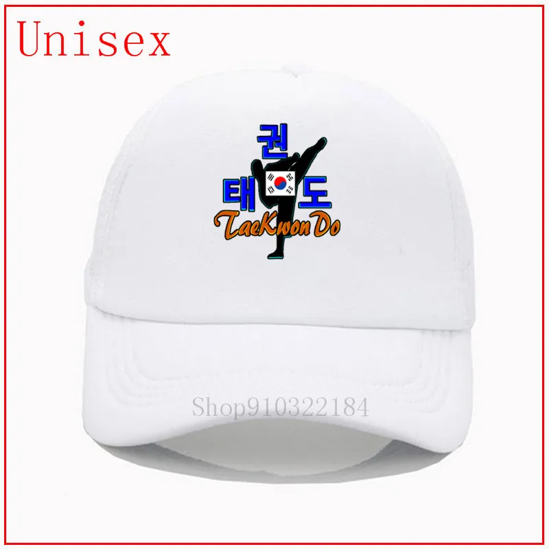 Тхэквондо мастер корейское боевое искусство конский хвост кепки для бейсбола