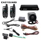 Автомобильная сигнализация с двусторонней связью, черный перезаряжаемый пульт дистанционного управления с дисплеем ЖК-пейджер, Система бесключевого доступа автомобиля МГц, 12 В постоянного тока