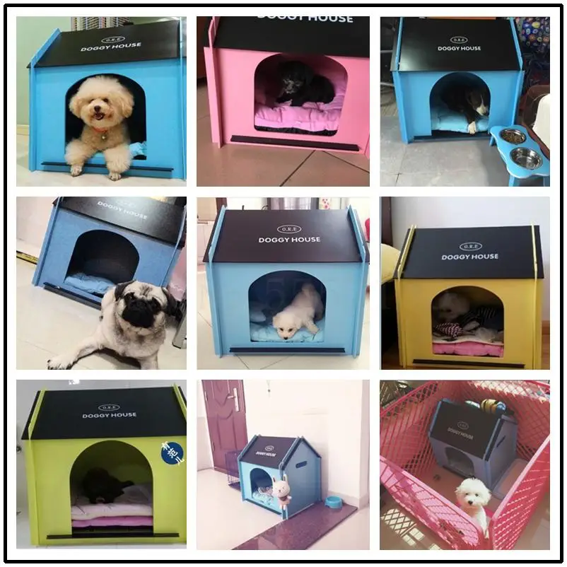 Деревянный домик для домашних питомцев экспортного качества собаки домашнего