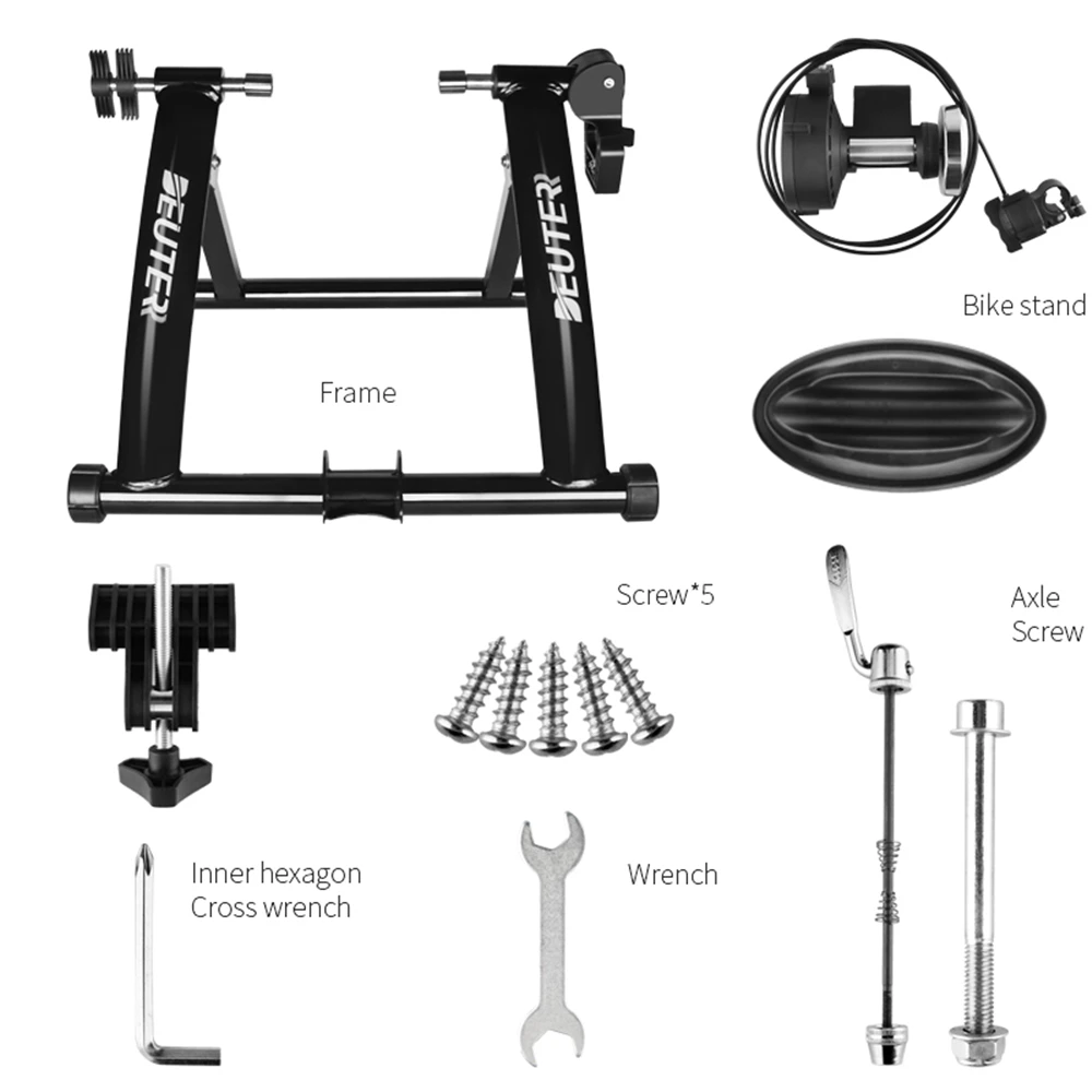 

6 Speed Indoor MTB Road Bike Trainers Cycling Stationary Trainer Home Fitness Riding Platform rodillo bicicleta Bicycle Trainer