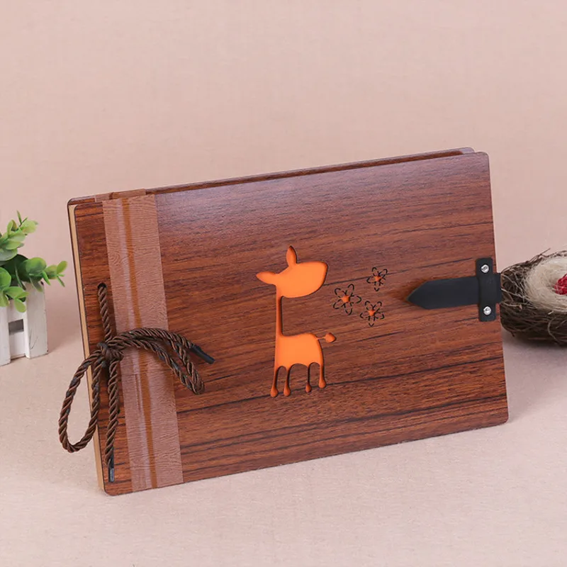 10 дюймовый альбом сделай сам для скрапбукинга Tether деревянный бумажная модель