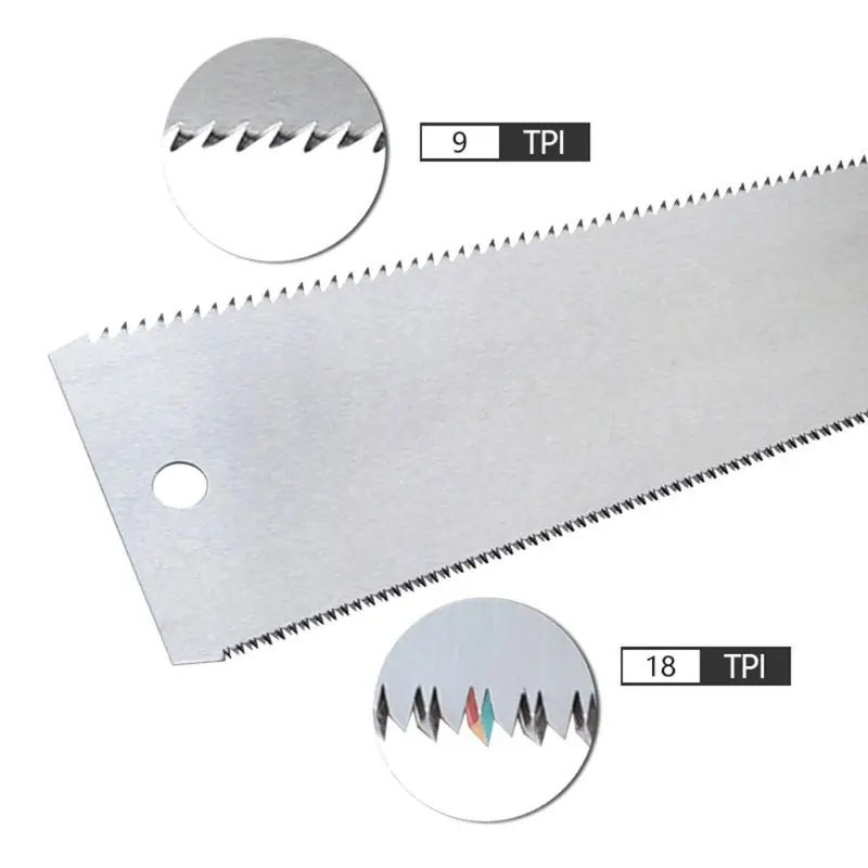 

Hand Saw SK5 Japanese Saw 3-edge Teeth 65 HRC Wood Cutter For Tenon Wood Bamboo