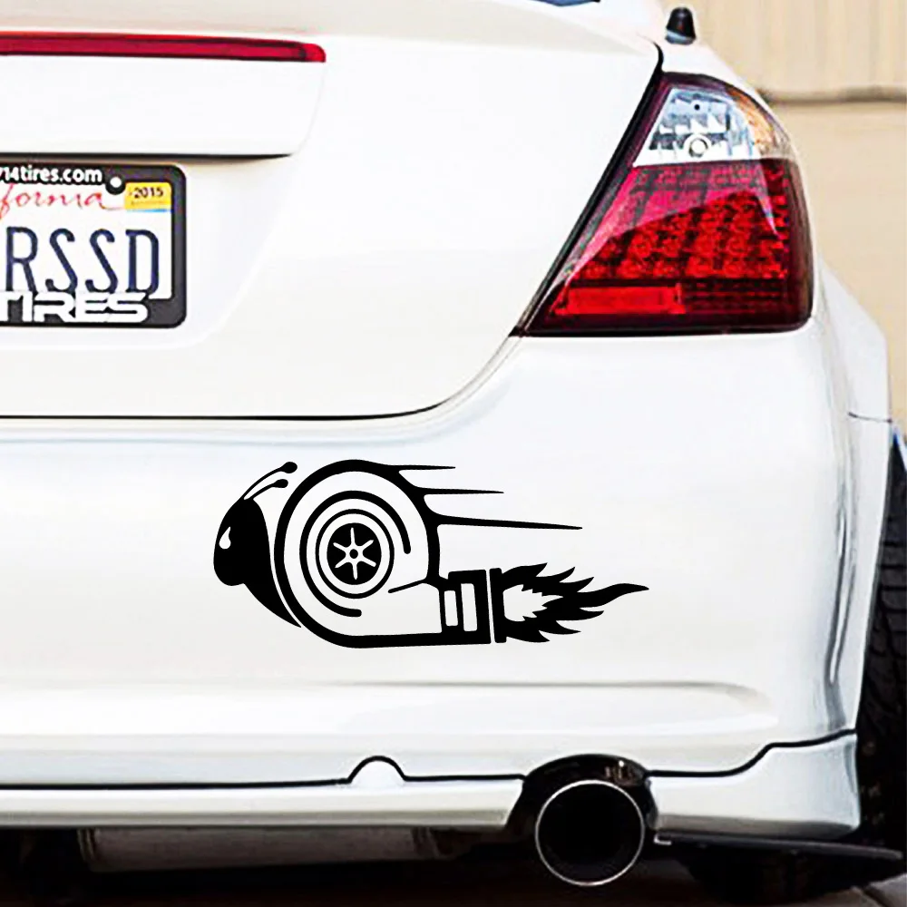 

Fun DUB Drift Race Turbo Snail Car Accessories Exterior Car Rearview Mirror Sticker Auto Body Styling Stickers Accessories