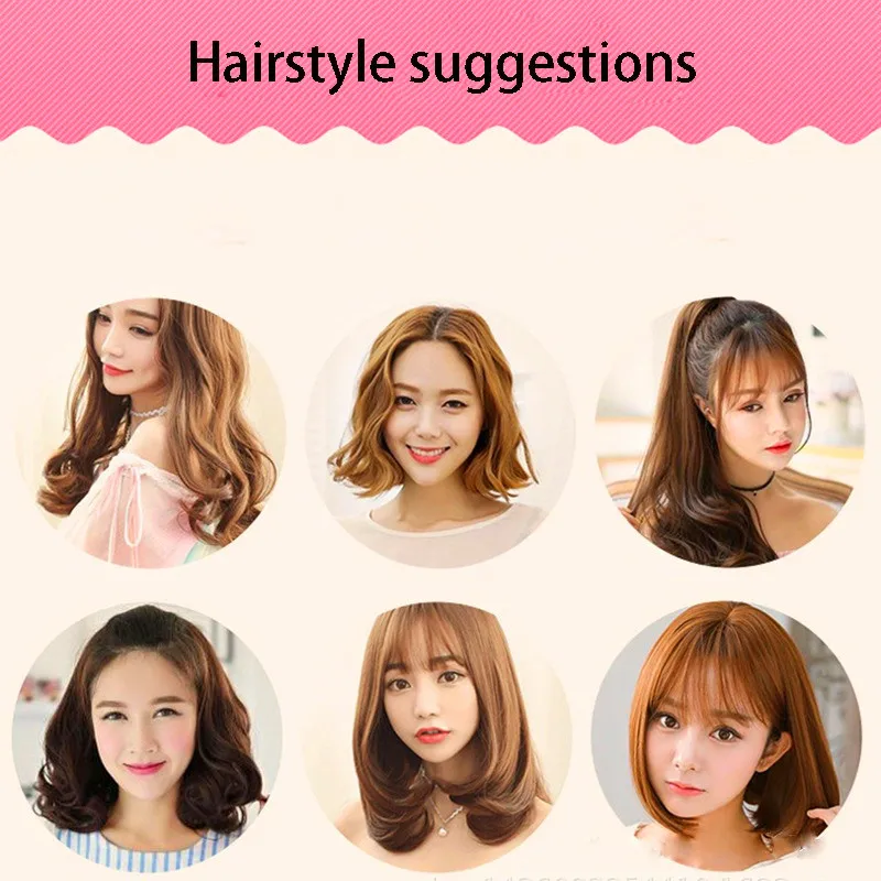 Многофункциональный пластиковый зажим для волос волнистые полоски завивки