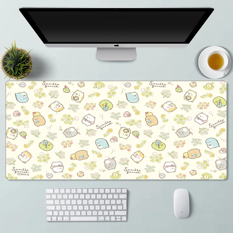 

Anime Mouse Mats Xxl Gaming Mouse Pad Sumikko Gurashi Gamer Mousepad Cute PC Gamer Cabinet Asus Rog Carpets Padmouse Table Mat