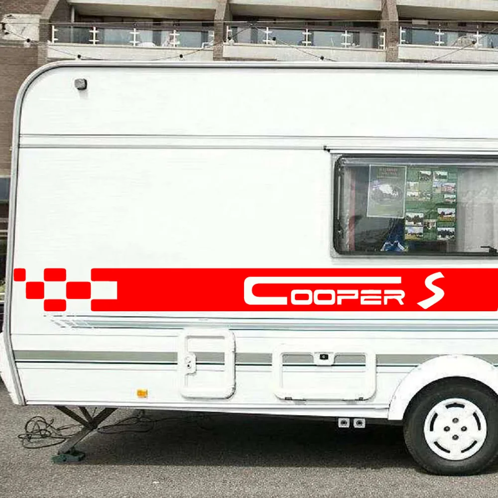 

Free shipping RV Post Stickers Car Cars Decal Weatherproof Auto Styling Cartoon Car Stickers Car Accessories