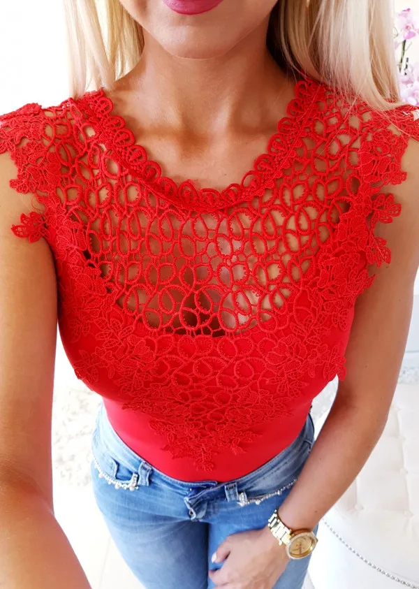 Сексуальная кружевная футболка жилет сексуальная летняя женская без рукавов