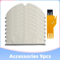high quality washable mop cloth cleaning brush universal for xiaomi roborock mi robot 1 2 1s vacuum cleaner s4 s5 s6 s50 s60
