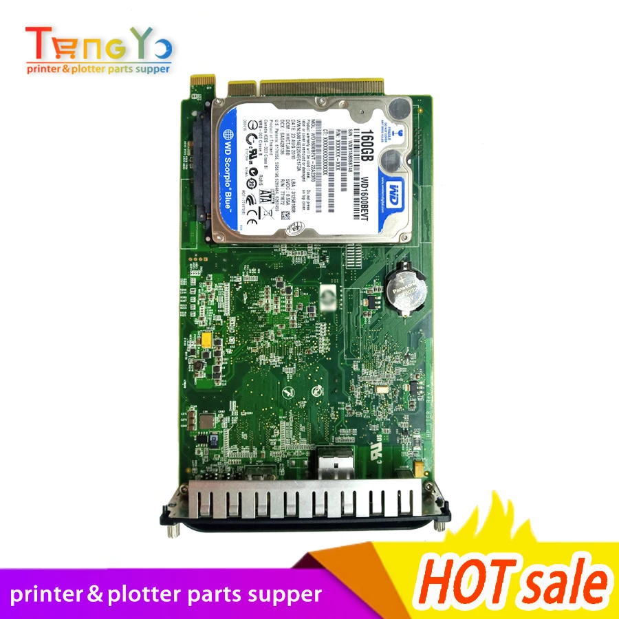 Карта форматирования с жестким диском Φ для HP DesignJet плоттер T790/T1300/T2300 детали