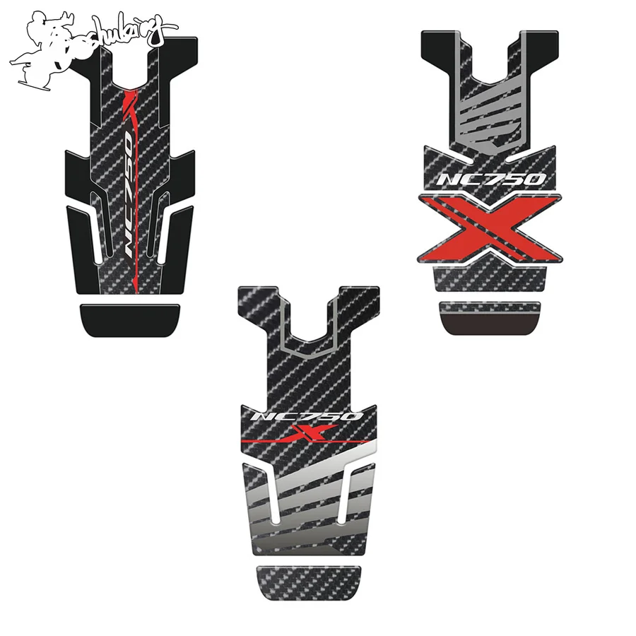 

NC750X Fiber texture Motorcycle Fuel Tank Pad Cap Decals Gas Cap Sticker For CBR NC750 X NC 700X 2014-2019 2018 2017 2016 2015