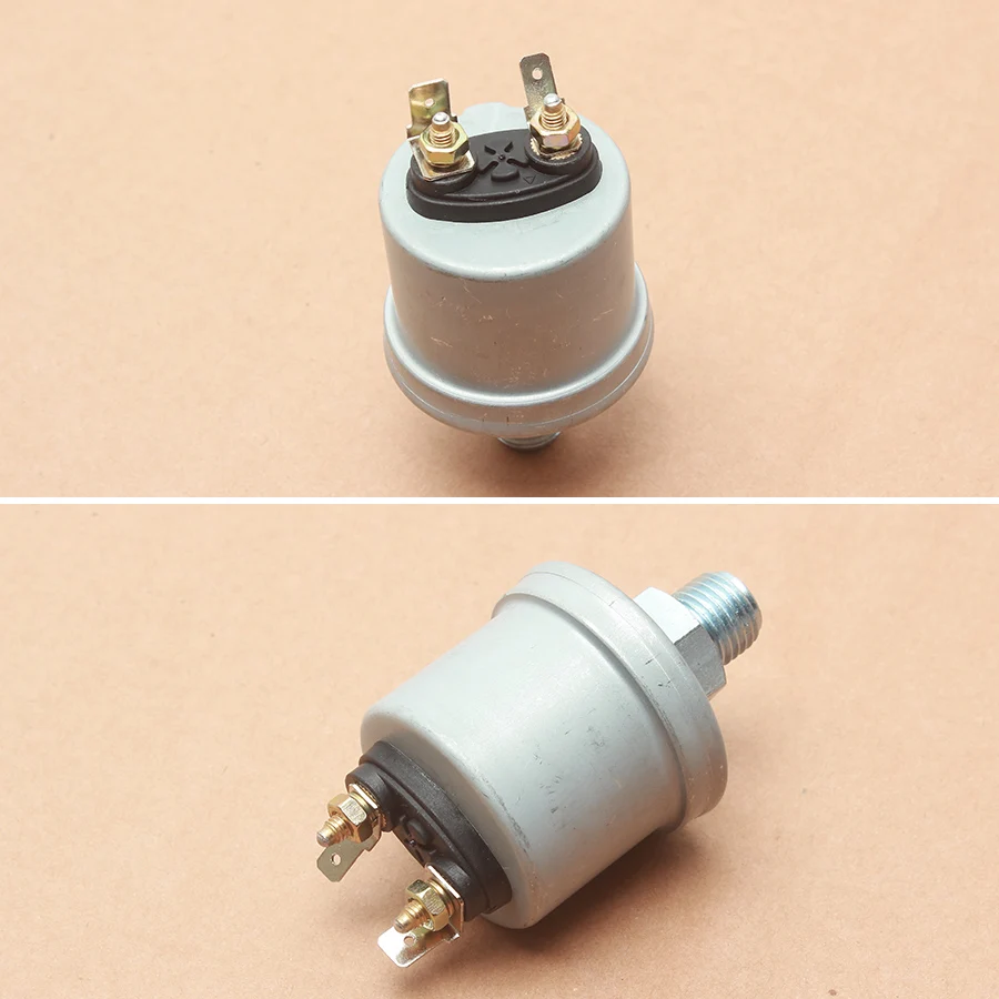 Engine Oil Pressure Sensor 0-5-10 Bar 1/8 NPT 10MM Gauge Warning 12V 24V for Train Turck Boat Ship Vehicle VDO | Автомобили и
