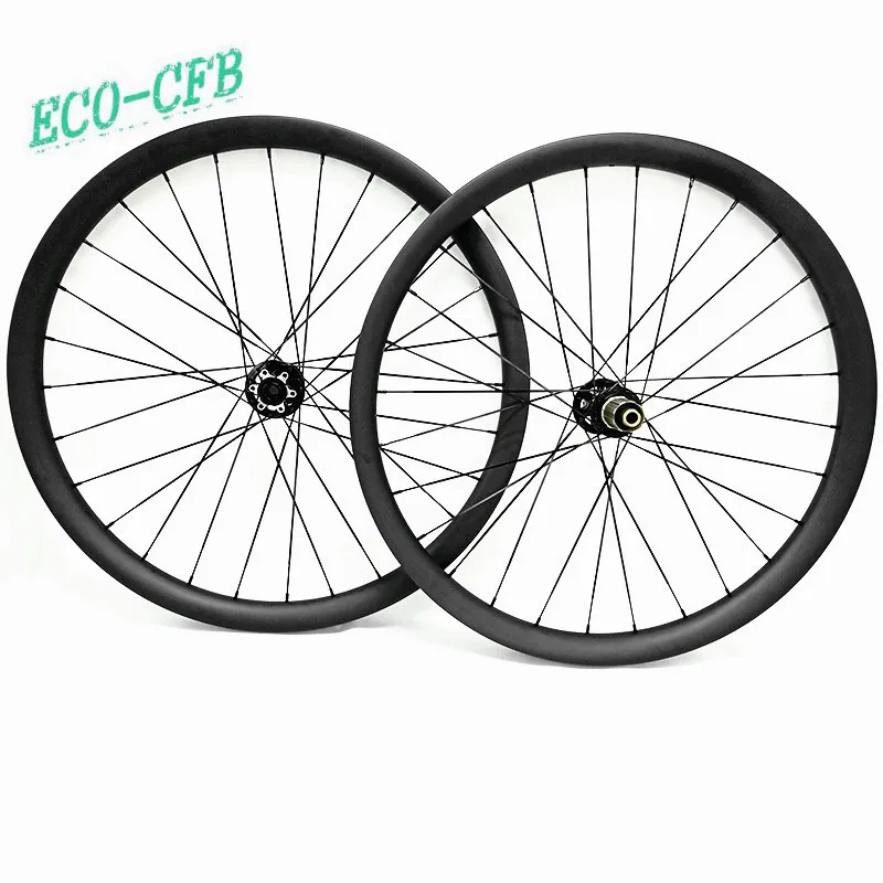 Preise Asymmetrie 29 Inch BIN 40x28mm Mountainbike Räder Tubeless Carbon Laufradsatz Novatec D791SB D792SB 110x15 142x12 Disc Mtb Räder