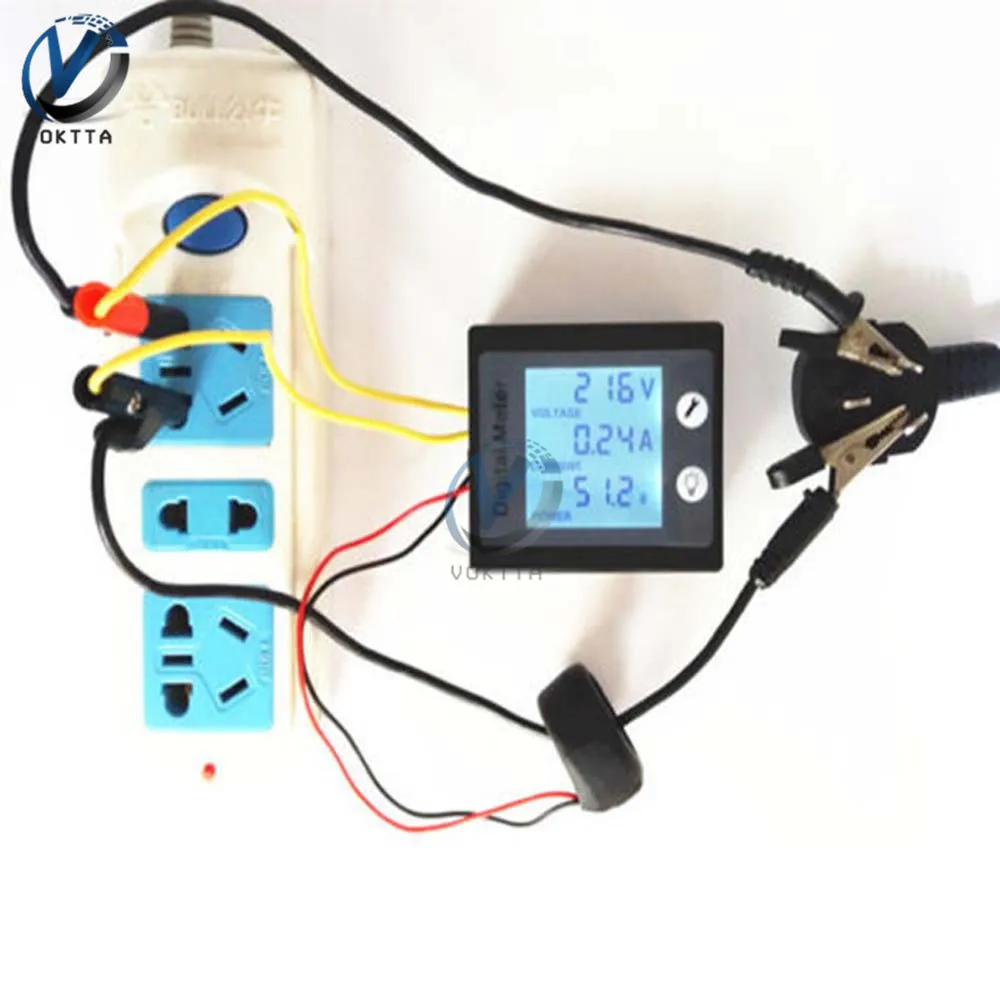 Амперметр вольтметр ваттметр диапазон измерения 0-260 А | Инструменты