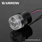 Насос Barrow D5 PWM 18 Вт, Максимальный подъем потока 4 м, 1260 лч, ручное регулирование скорости, макс. 4800 обмин, насос с поддержкой комбинированного резервуара