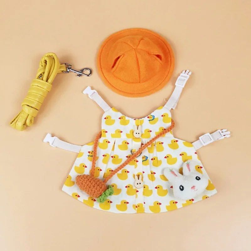 Жилетка с поводком и шлейкой в виде кролика | Дом сад