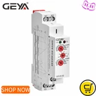 GEYA GRV8-02 реле защиты от перенапряжения и пониженного напряжения AC220V DC12V DC48V реле управления напряжением